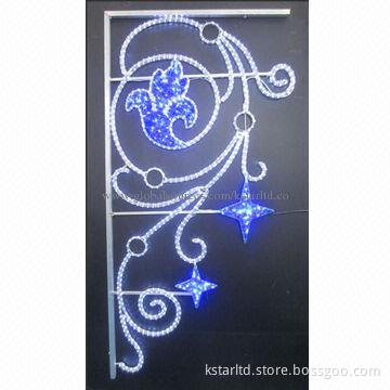 Holiday motif light, 200x100cm, suitable for holiday decoration along main street, 110 to 220V